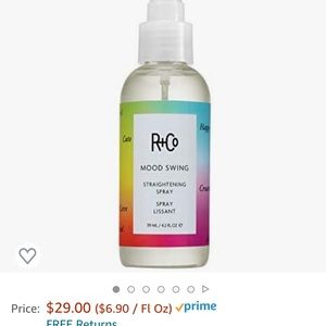 Brand new R+Co mood swing straightening spray